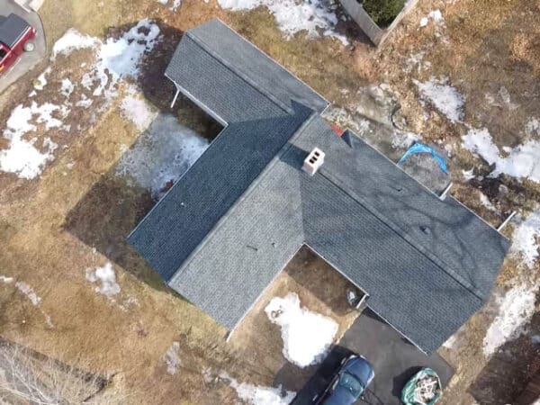 Residential roof installation